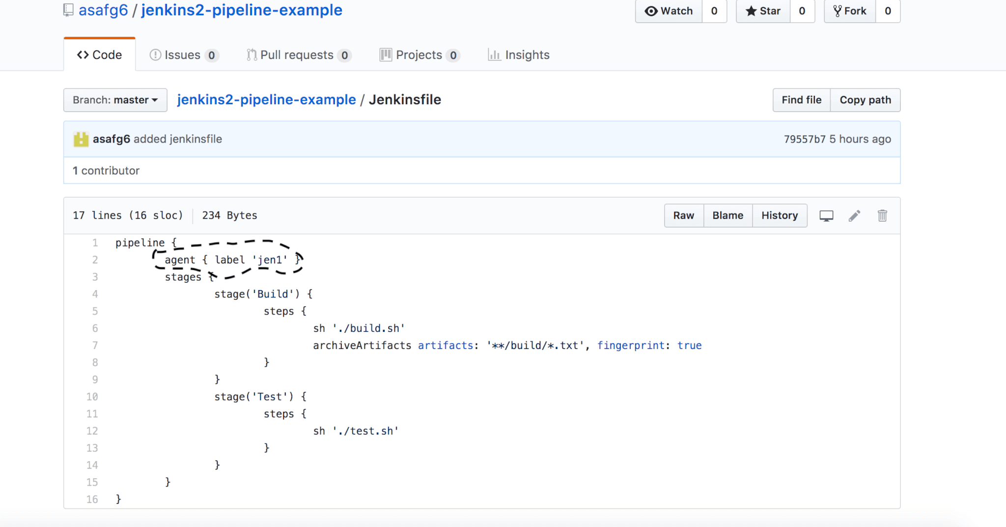 Using Anka Build Slave template label in Pipeline definition